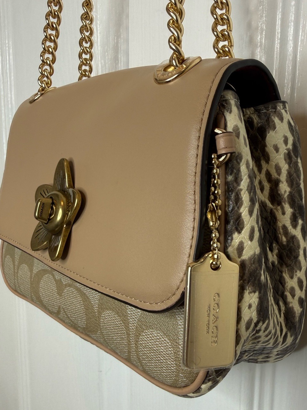 COACH MINI CASSIDY CROSSBODY BAG IN SIGNATURE CANVAS - Picture 5 of 16
